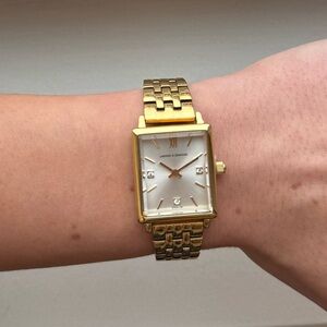 LARSSON & JENNINGS Boyfriend Classic Gold Watch